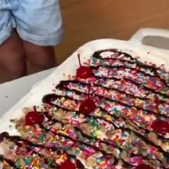 A picture of Banana lasagna.