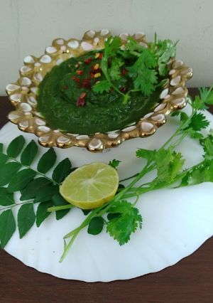 A picture of Coriander Mint Chutney.