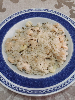 Una foto de "Arroz y alubias de Piratas del Caribe" veganos 🍚