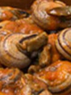 Una foto de 71. Caracoles🐌 con tomate🍅 picantitos