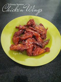 Foto resep Honey Sesame Chicken Wings