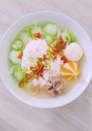 Foto resep Simple Misua Soup