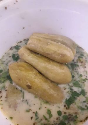 صورة لوصفة محشي كوسا بلبن