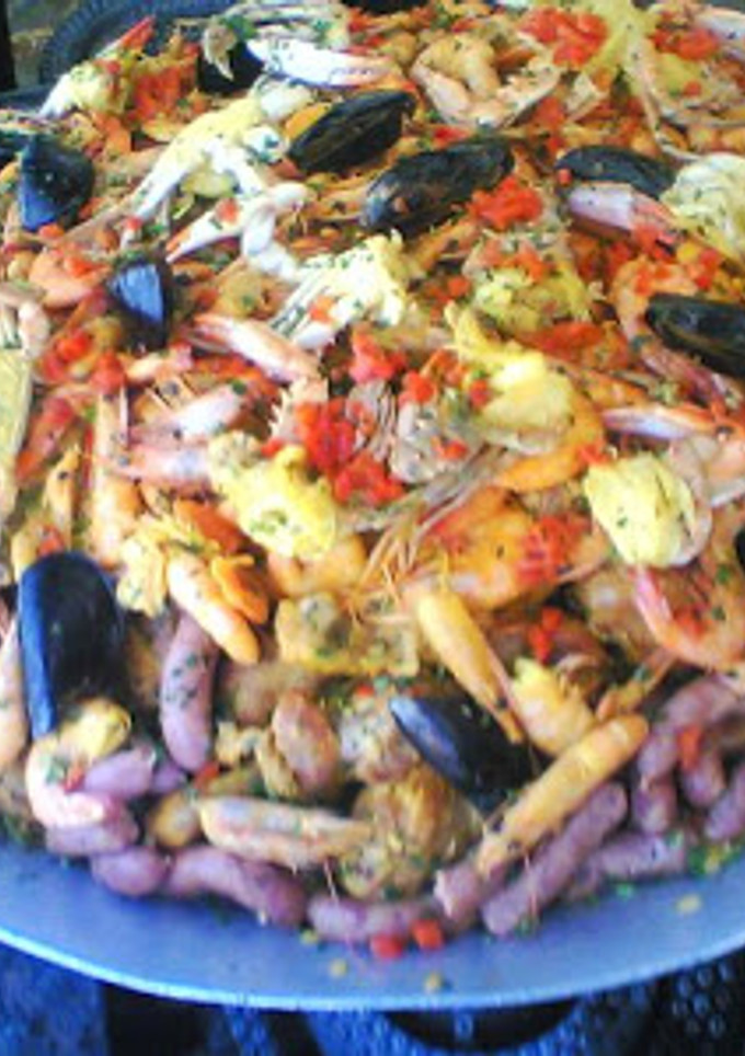 Una foto de Paella en serio
