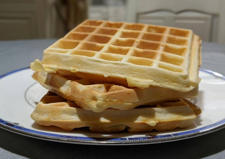 A révélé le secret de la recette Gauffres parfait