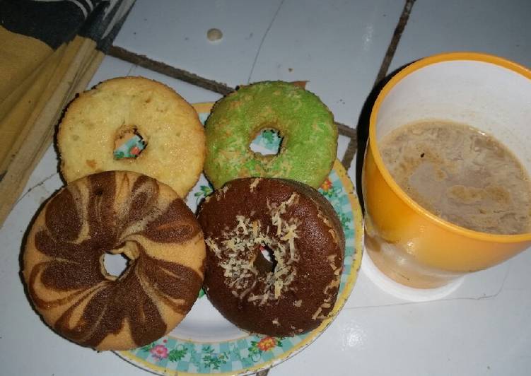 Resep Bolnut Bolu Donut oleh danish desert Cookpad