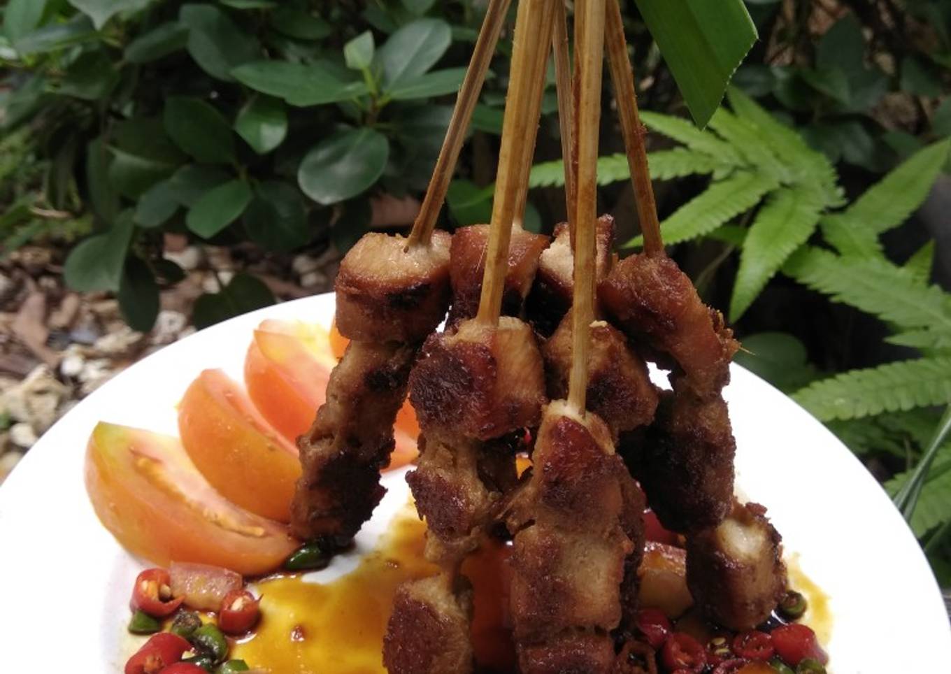 Sate Ayam Panggang Teflon
