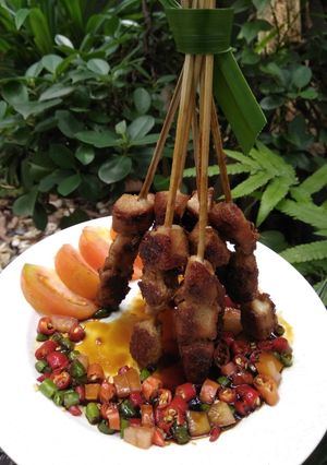 Foto resep Sate Ayam Panggang Teflon