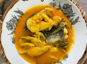 Gambar Masak Asam Tempoyak Ikan Patin