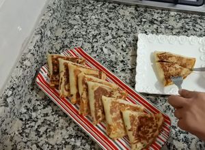 صورة لوصفة كريب بحشوة مالحة بطريقة نادية حجاجي