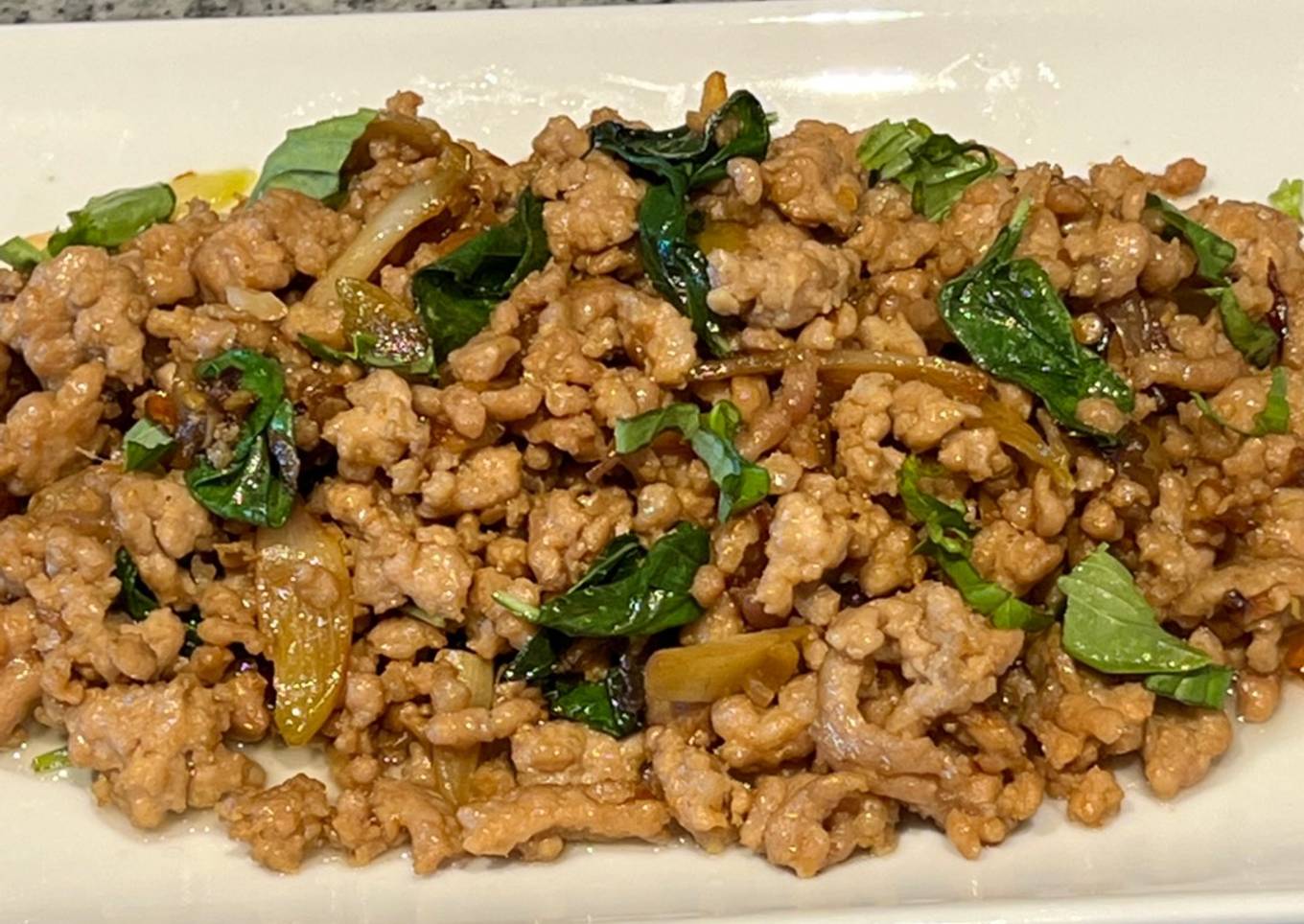 Thai Basil Ground Pork