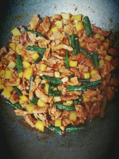 Foto resep Daging asam manis pedas