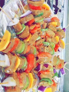 صورة لوصفة شيش طاووق