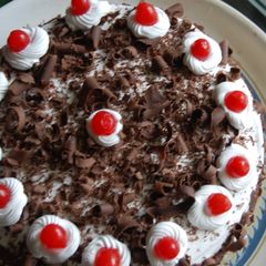 A picture of Chocolate Strawberry Pastry-).