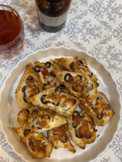 صورة لوصفة البيتزا الكذابة 🍕😍
