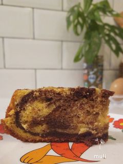 Foto resep Marble cake rice cooker