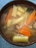 Sopa de miso de casa