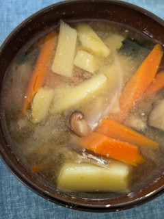Una foto de Sopa de miso de casa