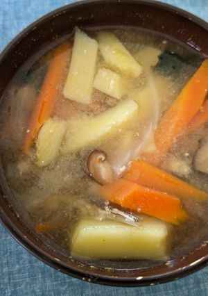 A picture of Homemade Miso Soup.