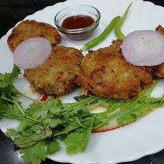 A picture of Oats and Peas Kebabs.