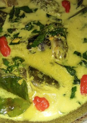 Foto resep Ikan mas santan kuning