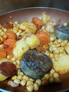 Una foto de Garbanzos fritos