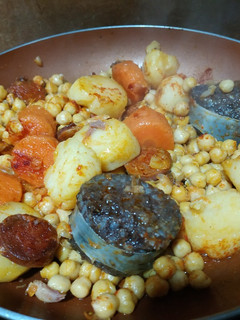 Una foto de Garbanzos fritos