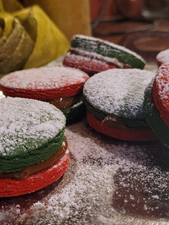 Una foto de Alfajores de Navidad