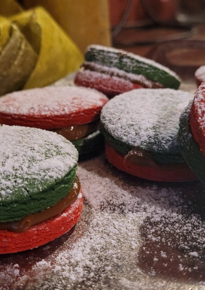 Una foto de Alfajores de Navidad