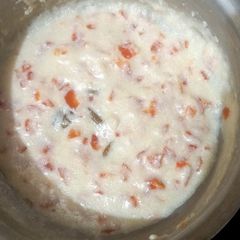 A picture of Carrot 🥕 🥕 kheer sugar free.