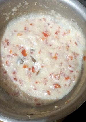 A picture of Carrot 🥕 🥕 kheer sugar free.