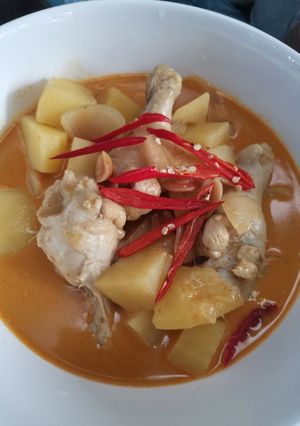 รูปของ แกงมัสมั่นไก่