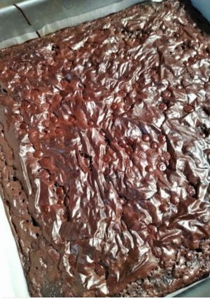 Foto resep Fudgy shine brownis sederhana dan mudah