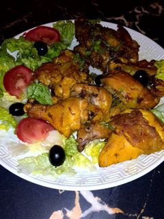 صورة لوصفة دجاج محمر
