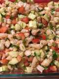 Ceviche de camarón