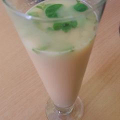 A picture of Sattu drink.