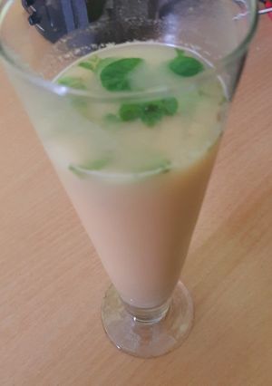 A picture of Sattu drink.
