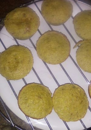 Una foto de Muffins de banana y avena