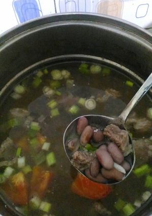 Foto resep Sup daging kacang merah