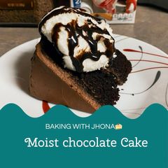 A picture of Moist chocolate cake.