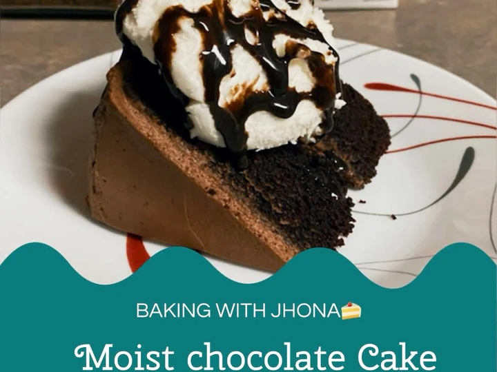 Easy Steps to Prepare Recipes Moist chocolate cake the  Makes Drooling Delicious.