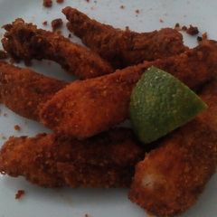 Fish fingers A picture of Fish fingers.