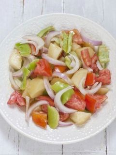 Una foto de Ensalada payesa (típico de Pitiusas)