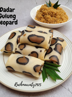 Foto resep 284. Dadar Gulung Leopard