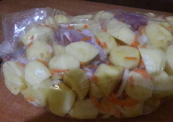 Приготовить куриные голени с картошкой в духовке рецепт с фото пошагово