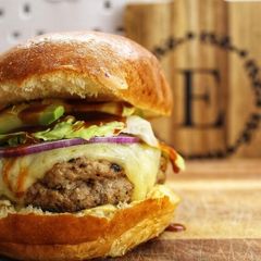 Shiitake Mushroom Chipotle Turkey Burger! A picture of Shiitake Mushroom Chipotle Turkey Burger!.