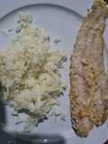 Merluza apanada al horno