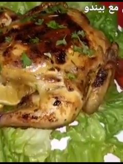 صورة لوصفة دجاجة محمرة