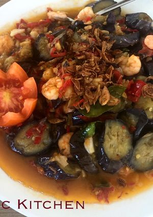Foto resep Terong Udang Balado NIC KITCHEN
