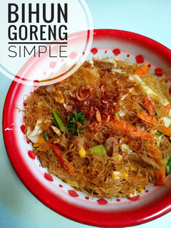 Foto resep Bihun goreng Simple